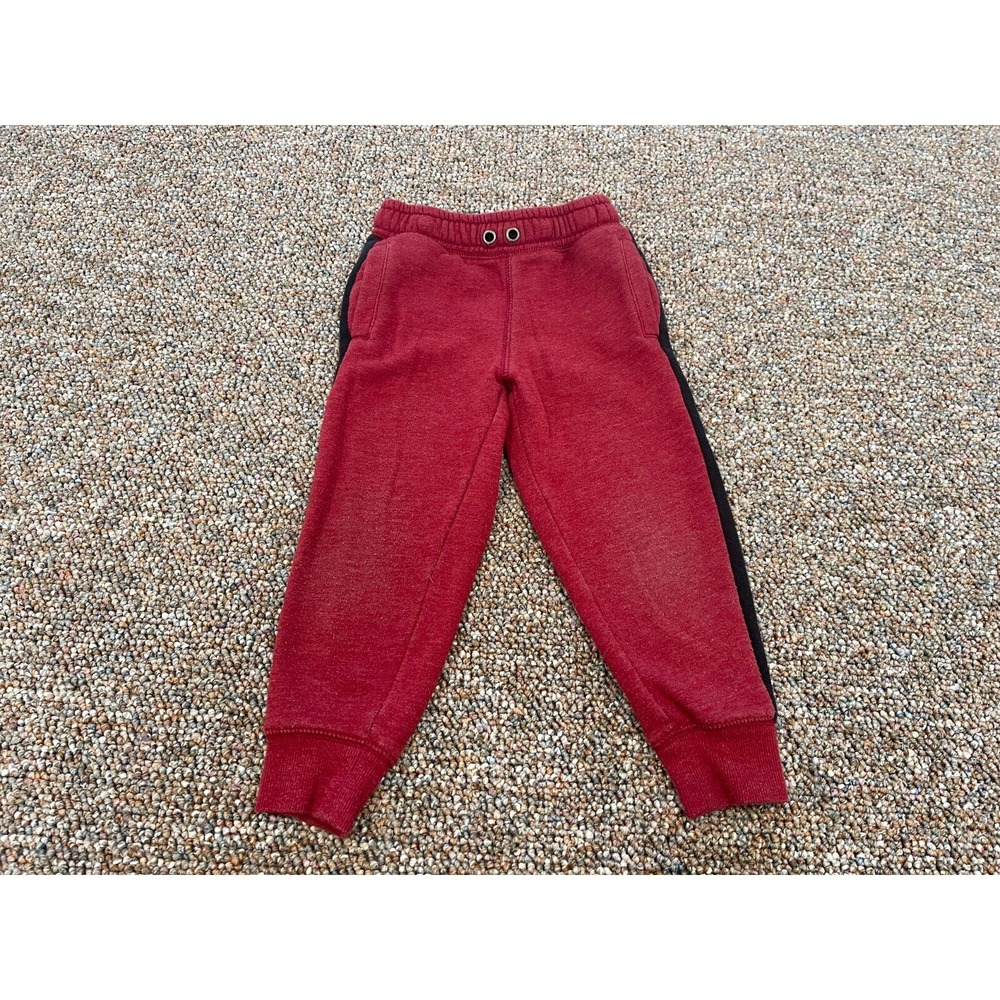 Cat & Jack Boys Red & Blue Sweatpants 3T